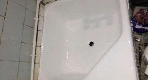 Ремонт поддона душевой кабины | Куса