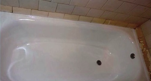 Реставрация ванны жидким акрилом | Куса